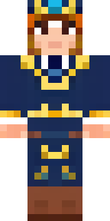 an airship captain in a navy coat with copper gadgets