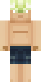 a summer surfer in board shorts with sun-bleached hair