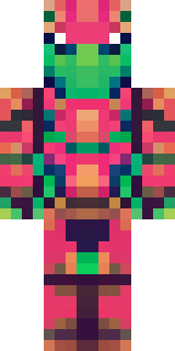 a dragon-rider in scaled crimson armor with leather wings