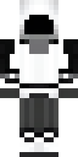 a white-clad ninja with silver throwing stars and a hood