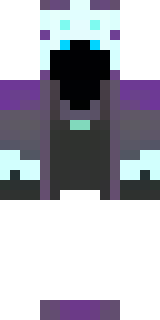 an end-realm sorcerer in obsidian robes with violet particles