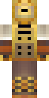 a rusty steampunk automaton with brass gears and pipes