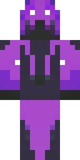 an end-realm sorcerer in obsidian robes with violet particles