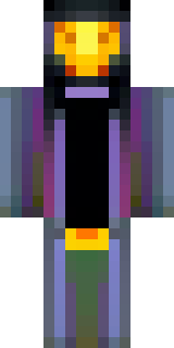 a Halloween pumpkin-headed figure in a dark cloak