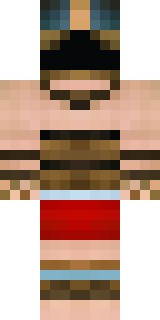 a gladiator in bronze arm guards and a red-plumed helmet