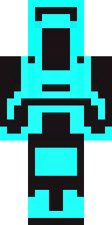 a neon cyber-ninja in dark bodysuit with teal light trim