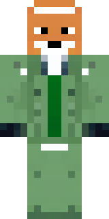 an anthropomorphic fox in a green explorer jacket