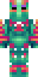 a dragon-rider in scaled crimson armor with leather wings