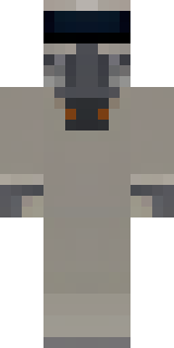 a battle-worn pilot in orange plating with scorch marks
