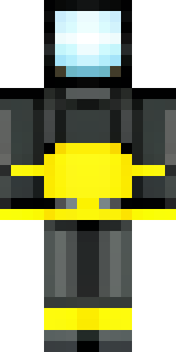 a modern scuba diver in a black wetsuit with a yellow tank