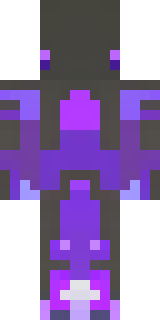 an end-realm sorcerer in obsidian robes with violet particles