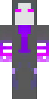 an end-realm sorcerer in obsidian robes with violet particles