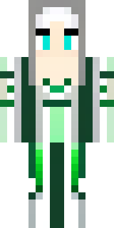 a queen in a flowing emerald gown with a silver tiara