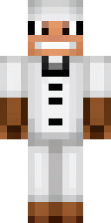 a cheerful chef in a white coat and tall hat with a wooden spoon