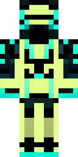 a neon cyber-ninja in dark bodysuit with teal light trim