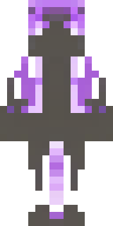 an end-realm sorcerer in obsidian robes with violet particles