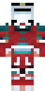 a samurai in red lacquered armor with a horned helmet