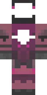 a nether hunter in crimson hide with glowing gold trim