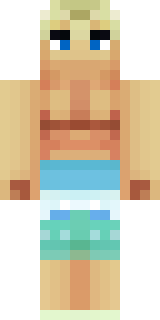 a summer surfer in board shorts with sun-bleached hair