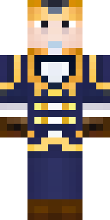 an airship captain in a navy coat with copper gadgets