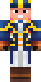 an airship captain in a navy coat with copper gadgets