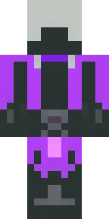 an end-realm sorcerer in obsidian robes with violet particles
