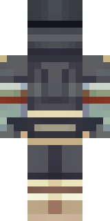 a ronin in weathered dark armor and a straw hat