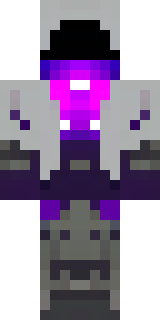 an end-realm sorcerer in obsidian robes with violet particles