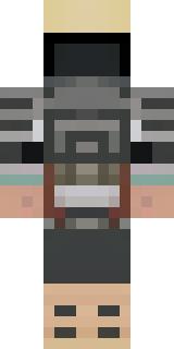 a ronin in weathered dark armor and a straw hat