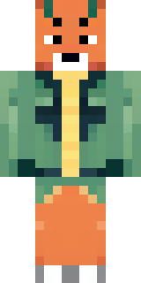 an anthropomorphic fox in a green explorer jacket