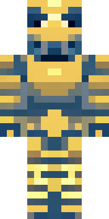a piglin brute in gold armor with a snout and tusks