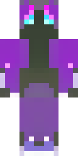 an end-realm sorcerer in obsidian robes with violet particles