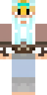 a frost viking in white furs and a horned helm