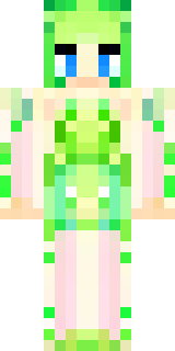 a spring fairy in a petal dress with translucent wings