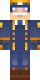 an airship captain in a navy coat with copper gadgets