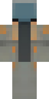 a battle-worn pilot in orange plating with scorch marks