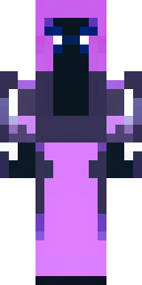 an end-realm sorcerer in obsidian robes with violet particles