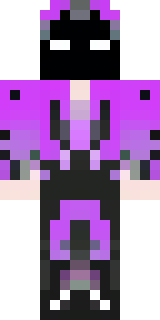 an end-realm sorcerer in obsidian robes with violet particles