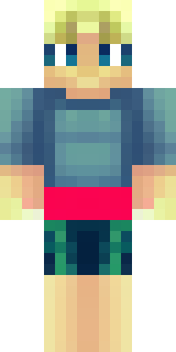 a summer surfer in board shorts with sun-bleached hair
