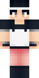 a sushi master in a dark apron with a headband