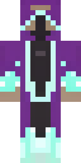 an arcane sorcerer in purple robes with glowing runes