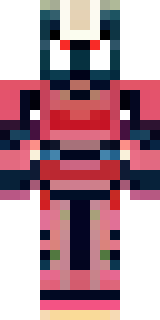 a samurai in red lacquered armor with a horned helmet