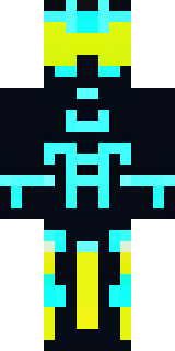 a neon cyber-ninja in dark bodysuit with teal light trim