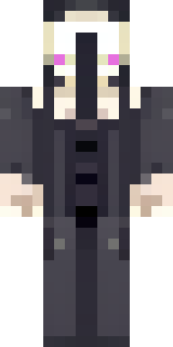a necromancer in tattered black robes with a bone mask
