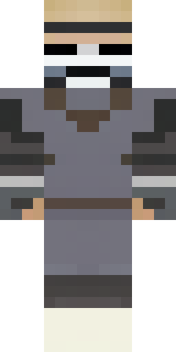 a ronin in weathered dark armor and a straw hat