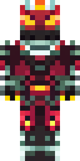 a dragon-rider in scaled crimson armor with leather wings