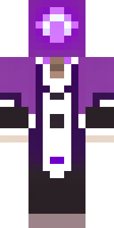 an arcane sorcerer in purple robes with glowing runes