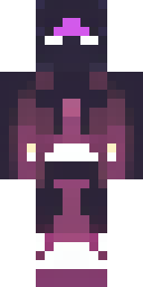 an end-realm sorcerer in obsidian robes with violet particles