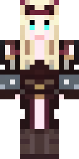 a shieldmaiden in leather armor with war paint