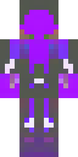 an end-realm sorcerer in obsidian robes with violet particles